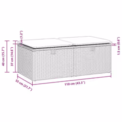VidaXL 3328672 ensemble de meubles de jardin - Vue supplémentaire 7