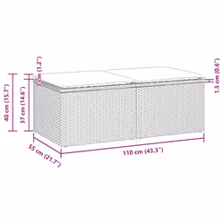 VidaXL 3328679 ensemble de meubles de jardin - Vue supplémentaire 6