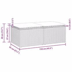 VidaXL 3328683 ensemble de meubles de jardin - Vue supplémentaire 6