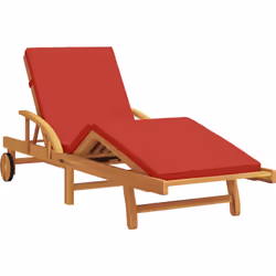 Cette chaise longue pliante contemporaine est parfaite pour ton espace extérieur, idéale pour se détendre et profiter du sole ...