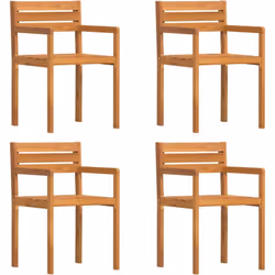 Ces chaises de jardin en bois seront un excellent ajout à votre jardin, terrasse ou patio. Matériau robuste et stable : le bo ...