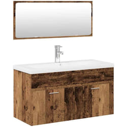 Vidaxl - Ensemble de meubles salle de bain 3 pcs bois d'ingénierie
