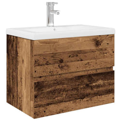 VidaXL 3328931 miroir de salle de bain et armoire de rangement pour évier