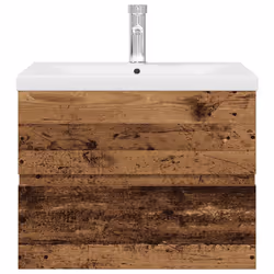 VidaXL 3328931 miroir de salle de bain et armoire de rangement pour évier - Vue supplémentaire 5