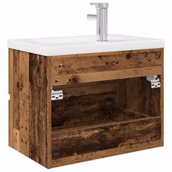 VidaXL 3328931 miroir de salle de bain et armoire de rangement pour évier - Vue supplémentaire 7