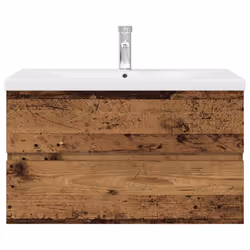 VidaXL 3328933 miroir de salle de bain et armoire de rangement pour évier - Vue supplémentaire 5