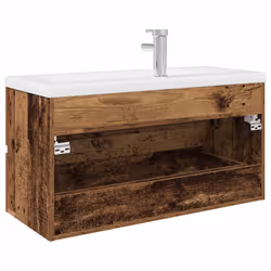 VidaXL 3328935 miroir de salle de bain et armoire de rangement pour évier - Vue supplémentaire 7