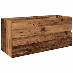 VidaXL 3328937 miroir de salle de bain et armoire de rangement pour évier - Vue supplémentaire 4
