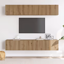 VidaXL 3328944 Support TV et centre de divertissement