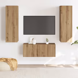 VidaXL 3328964 Support TV et centre de divertissement