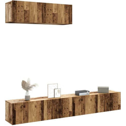 Vidaxl - Meubles tv muraux 3 pcs vieux bois 100x30x30 cm bois ingénierie