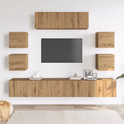 VidaXL 3329016 Support TV et centre de divertissement