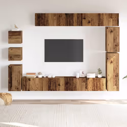 VidaXL 3329157 Support TV et centre de divertissement