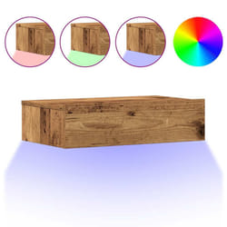 VidaXL 3329159 Table de nuit et table de chevet Bois