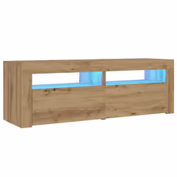 VidaXL 3329162 Table de nuit et table de chevet Chêne