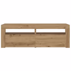 VidaXL 3329162 Table de nuit et table de chevet Chêne - Vue supplémentaire 6