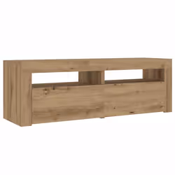 VidaXL 3329162 Table de nuit et table de chevet Chêne - Vue supplémentaire 7