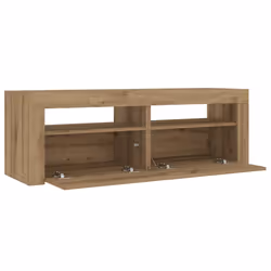 VidaXL 3329162 Table de nuit et table de chevet Chêne - Vue supplémentaire 8