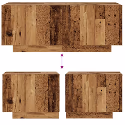 VidaXL 3329173 Table de nuit et table de chevet Bois - Vue supplémentaire 8