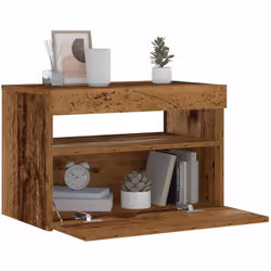 Ancrez votre espace de vie dans un charme contemporain avec cette table de chevet élégante ! Avec un design à la fois tendanc ...