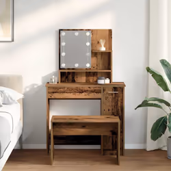 VidaXL 3329185 coiffeuse et ensemble de coiffeuses pour chambre à coucher