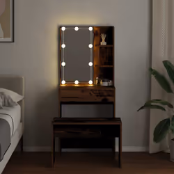 VidaXL 3329187 coiffeuse et ensemble de coiffeuses pour chambre à coucher - Vue supplémentaire 4
