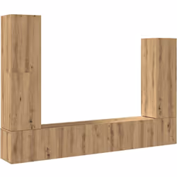 Cet ensemble de meubles TV classique est conçu pour être le point central de votre pièce, avec un design à la fois tendance e ...