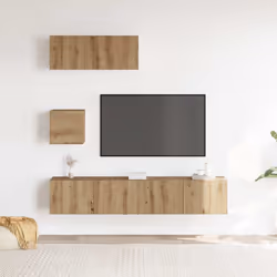 VidaXL 3329220 Support TV et centre de divertissement