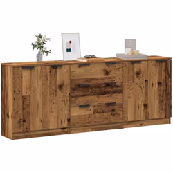 Ces buffets classiques sont destinés à être un supplément décoratif et pratique à votre maison. Matériau stable et durable :  ...
