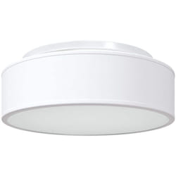 Lampe de plafond Blanc 38 x 13,5 cm tissu Vidaxl
