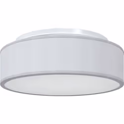 Cette lumière de plafond encastrée combine un design moderne et un tissu gris élégant. C'est un super choix pour tout espace  ...