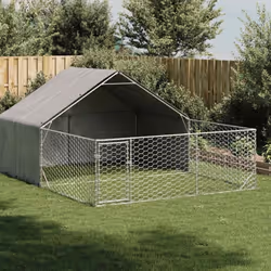 Créez un espace sûr et confortable pour votre ami à quatre pattes avec la niche extérieure pour chien. Construction robuste e ...