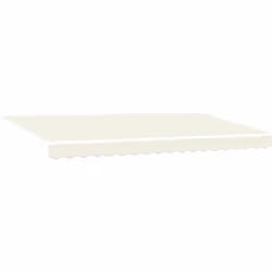 Améliorez votre espace extérieur avec le tissu de remplacement de store vidaXL pour cadre de 4x2 m. Sa couleur crème ajoutent ...