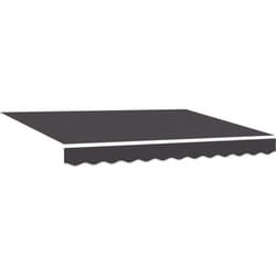 Tissu de remplacement pour auvent pour cadre 3,5x2 m Anthracite Vidaxl