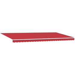 Vidaxl - Toile de rechange pour store banne Rouge 600 × 300 cm Toile