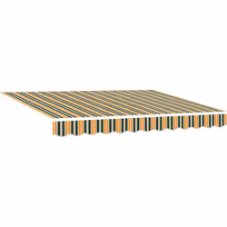 Améliore ton espace extérieur avec le tissu de remplacement pour auvent vidaXL, conçu pour les cadres de 3x2.5 m. Ce tissu ra ...