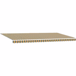 Améliorez vos espaces extérieurs avec le tissu de remplacement de store vidaXL, conçu pour des cadres de 6x3 m. Ce tissu de s ...