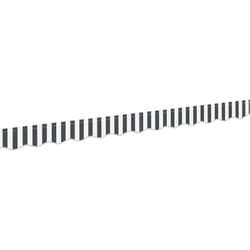 Tenture de store pour cadre de 2,5 m en anthracite et blanc 2,3x0,2 m Vidaxl