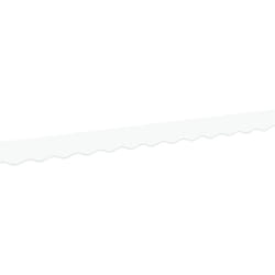 Valence de auvent pour cadre de 2,5 m, blanc, 2.3x0.2 m Vidaxl