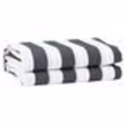 vidaXL Tissu de Remplacement de Store Anthracite et Blanc 3 x 2 m 42000820