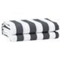 vidaXL Tissu de Remplacement de Store Anthracite et Blanc 3 x 2 m 42000820