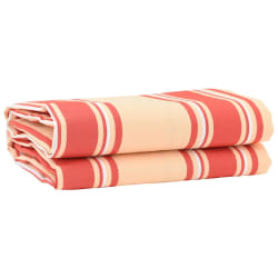 vidaXL Toile de rechange pour store banne jaune et orange 10 x 1.6 m