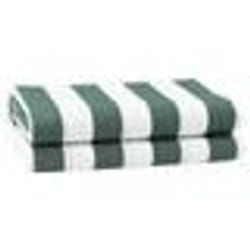 vidaXL Tissu de remplacement pour store vert et blanc 10x16 m 42000833