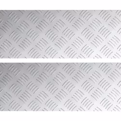 Cet ensemble de plaques de damier en aluminium est pensé pour renforcer la sécurité dans ton entrée ou couloir. Avec son look ...