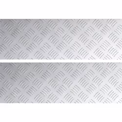 Ces marches d'escalier en aluminium en damier sont pensées pour booster ta sécurité et ton style dans les couloirs et les esc ...