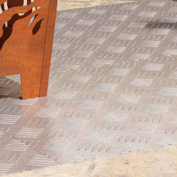 Vidaxl - Plaques À Damier 4 Pcs Argent 90 X 50 Cm Aluminium