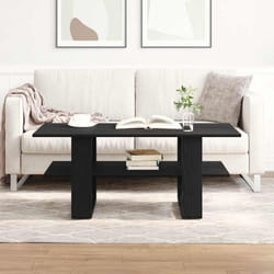 Table basse Chêne noir 102 x 55 x 42 cm Bois d'ingénierie Vidaxl