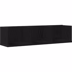 Ce cabinet CD mural amène du style au rangement de ta collection de musique ou ta déco. Avec sa finition en chêne noir lisse, ...