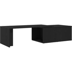 Vidaxl - Table basse en chêne noir 150x50x35 cm en bois composite