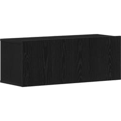 Vidaxl - Meuble tv en Chêne Noir de 80x30x30 cm en Bois Agencé